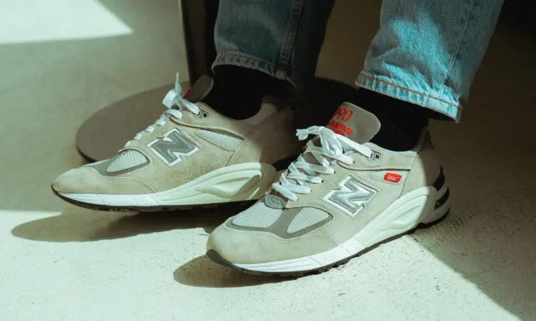 Giày New Balance 990v2 Made in USA ‘Grey’ M990VS2 - Ảnh 3