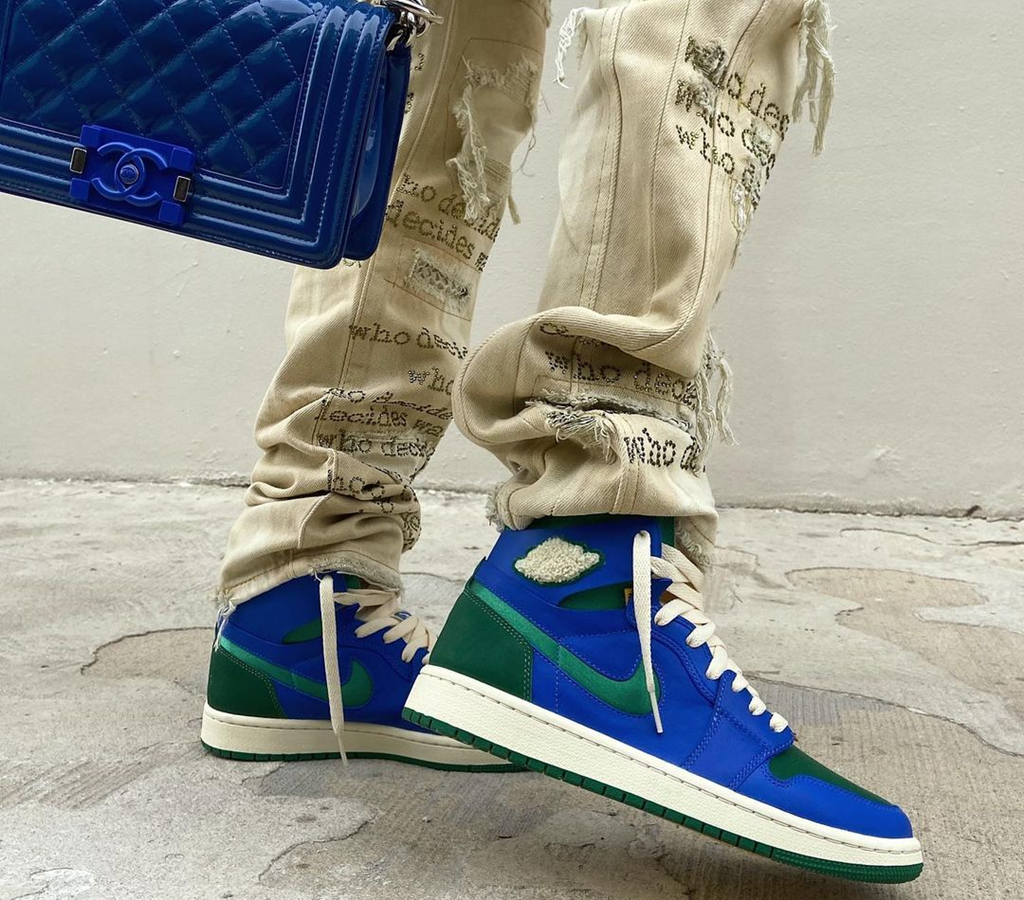 Giày Nike Aleali May x Wmns Air Jordan 1 High Zoom Comfort Califia - Ảnh 4