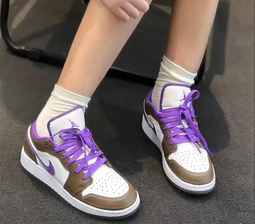 Giày Nike Air Jordan 1 Low 'Palomino' 553558-215 - Ảnh 3