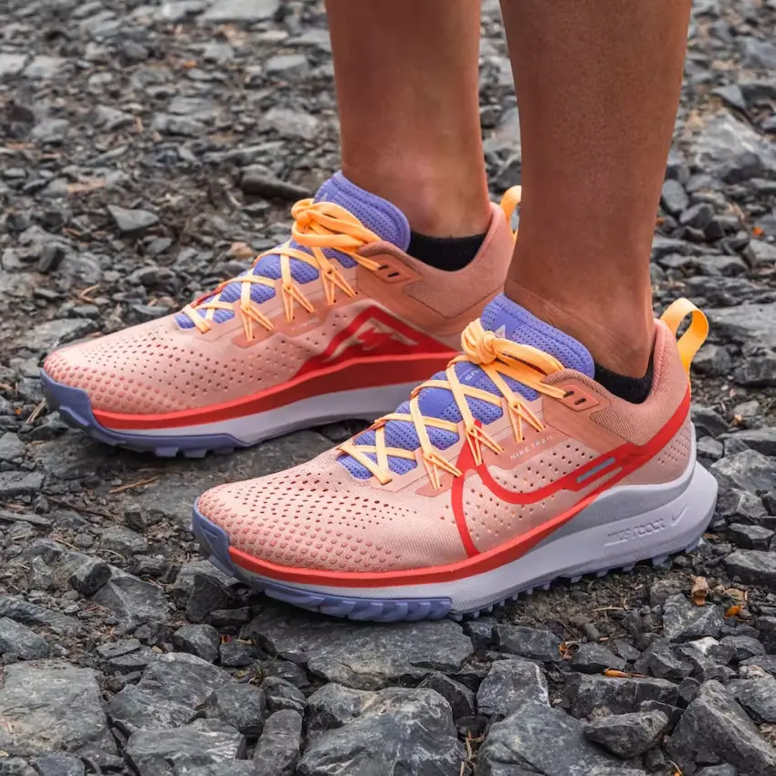 Giày Nike React Pegasus Trail 4 'Arctic Orange Purple Pulse' DJ6159-800 - Ảnh 5