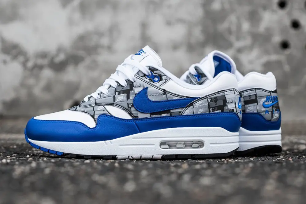 Giày Nike Air Max 1 Atmos We Love Nike (Game Royal) AQ0927-100 - Ảnh 5