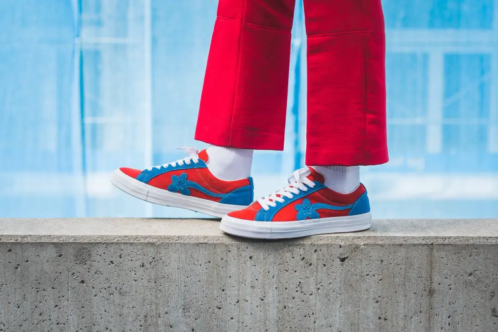 Giày Converse x Golf Le Fleur x One Star Ox 'Molten Lava' 162126C - Ảnh 4