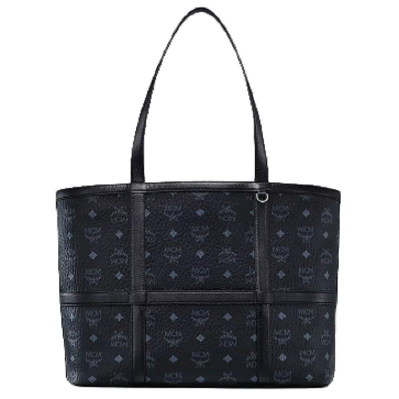 Túi MCM Medium Delmy Shopper In Visetos 'Black' MWPBSER01BK001