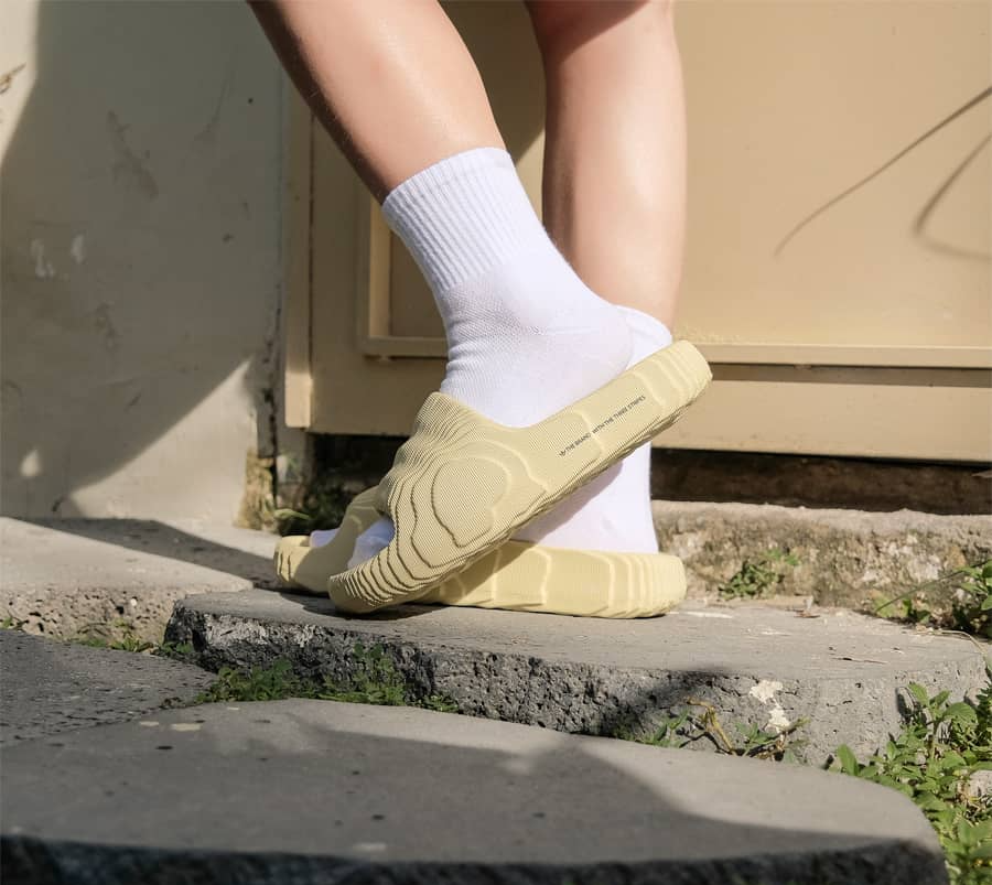 Dép Adidas Adilette 22 Slides 'Desert Sand' GX6945 - Ảnh 4