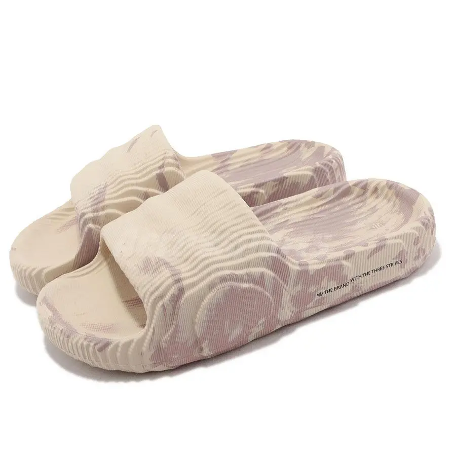 Dép Adidas Adilette 22 'Sand Strata Wonder Taupe' HP6516 - Ảnh 4