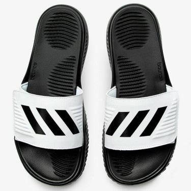 Dép Adidas Alphabounce Slippers Synthetic Sandals 'White Black' FZ0388 - Ảnh 5