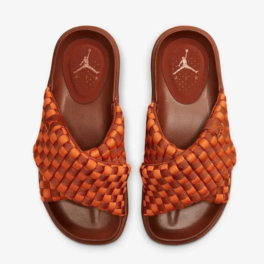 Alternative view of Dép Nike Jordan Sophia 'Orange Brown' DO8863-601