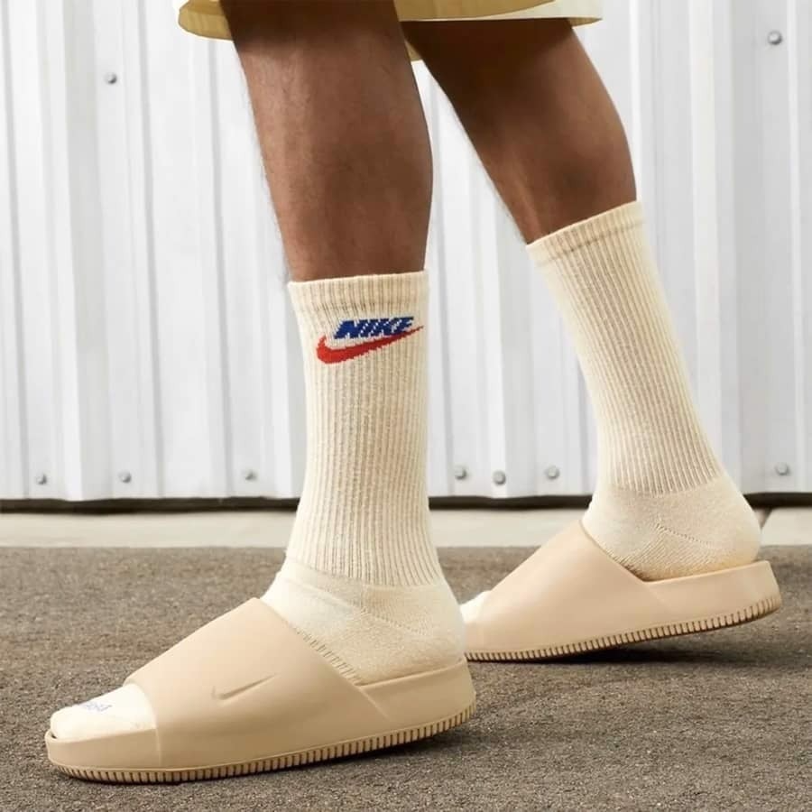 Dép Nike Calm Slide ‘Sesame’ DX4816-200 - Ảnh 3