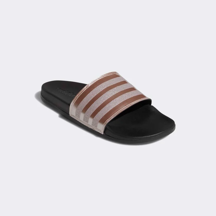 Dép Adilette Comfort Slides Rose Gold B75679 - Ảnh 3