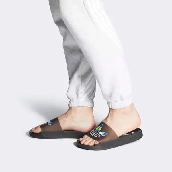Alternative view of Dép Adidas Adilette Slides 'Pride - Core Black' FY9017