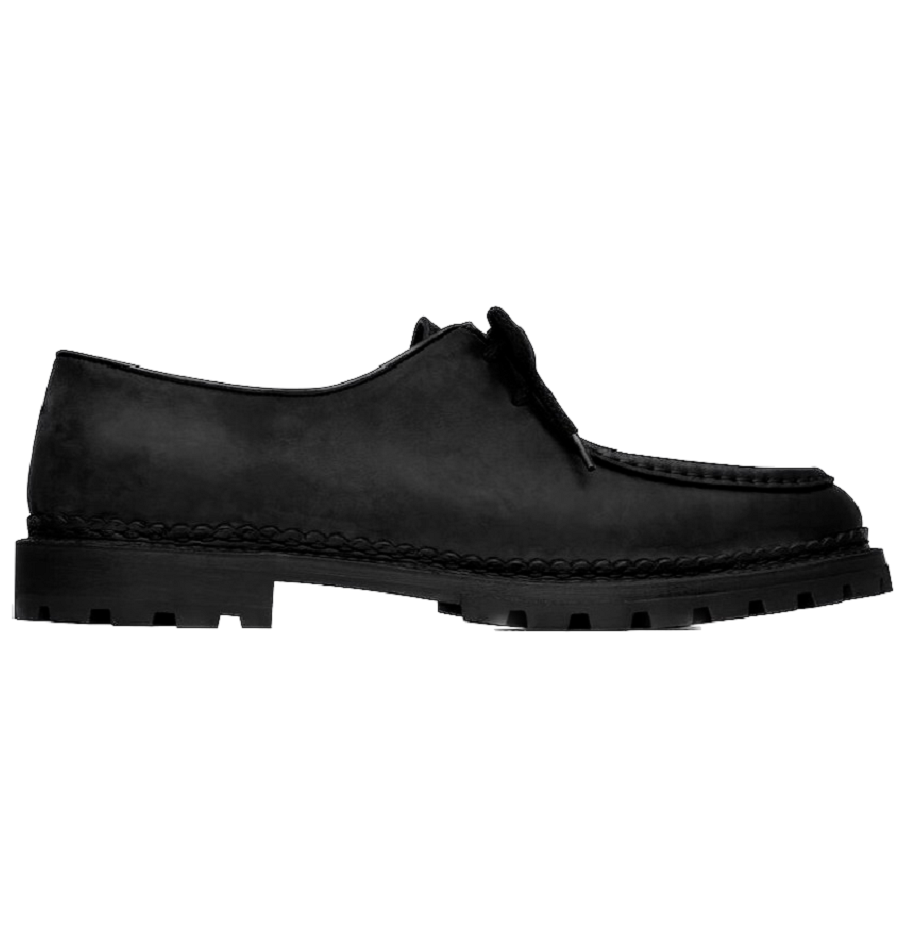 Giày Saint Laurent Malo Derbies In Smooth Leather 'Black' 687532AAAGM1000