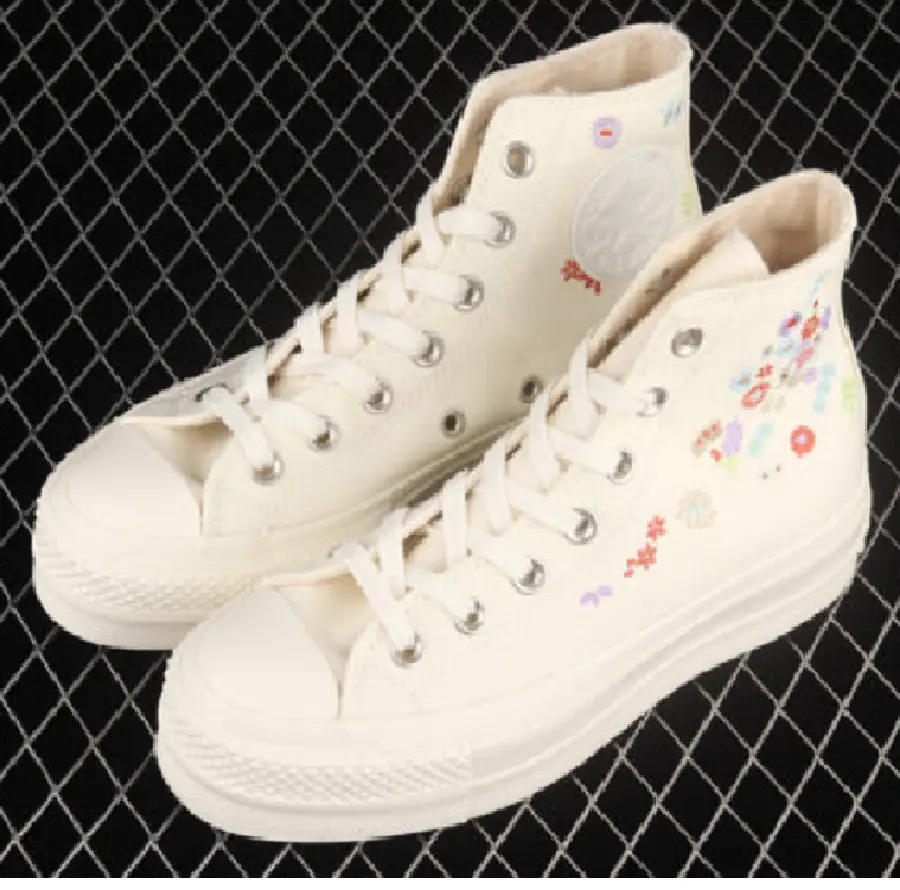 Giày Converse Chuck Taylor All Star Lift Canvas 'White' A01586C - Ảnh 3