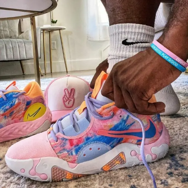 Giày Nike PG 6 'Painted Swoosh' DO9824-100 - Ảnh 4