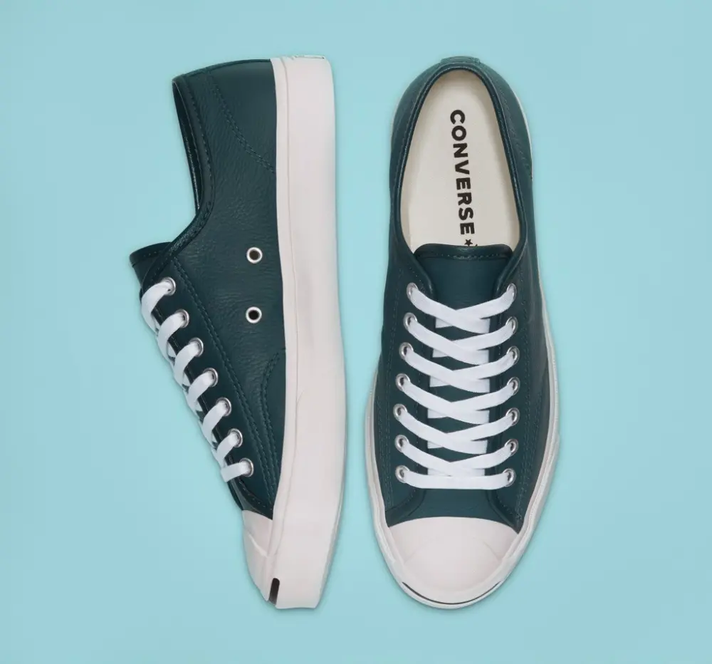 Giày Converse Jack Purcell Canvas 'Pine Green' 166726C - Ảnh 3
