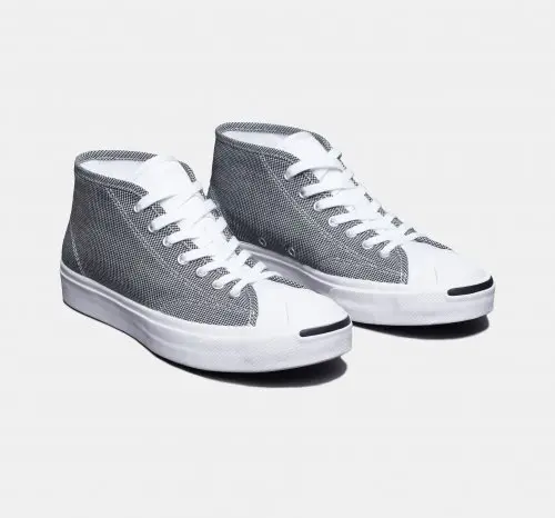 Giày Converse Jack Purcell Mid 'Canvas' 168974C - Ảnh 5