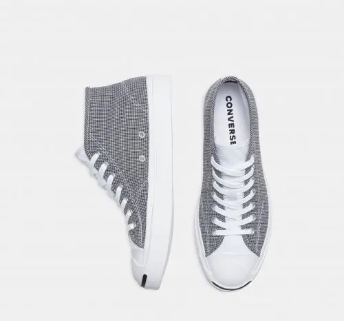 Giày Converse Jack Purcell Mid 'Canvas' 168974C - Ảnh 4