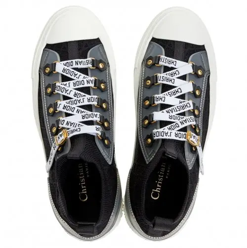 Giày Walk'n' Dior Sneaker Black Cannage Technical Mesh KCK276NKR-S900 - Ảnh 3