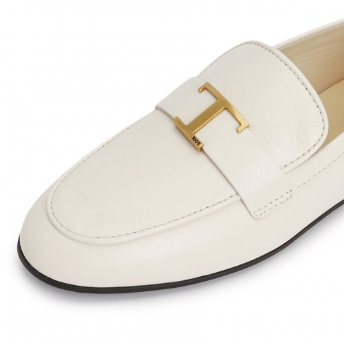 Giày Tod’s Wmns White Loafers T Timeless in Leather XXW35B0ED10TRP39C019 - Ảnh 2