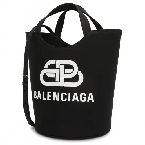 Túi Balenciaga Wave Tote M Balenciaga Bag in Canvas 599332-2HH13-1090 - Ảnh 3