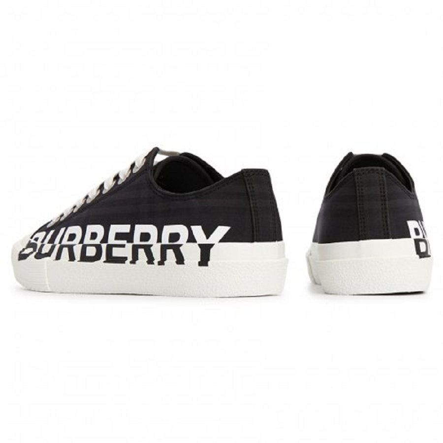 Giày Burberry Larkhall Low Top Lace Up Sneakers 'Black' 8045845 - Ảnh 3