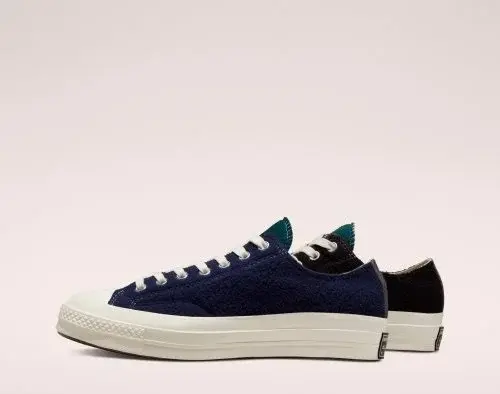 Giày Converse Renew Chuck 70 Upcycle Fleece Black 172268C - Ảnh 3