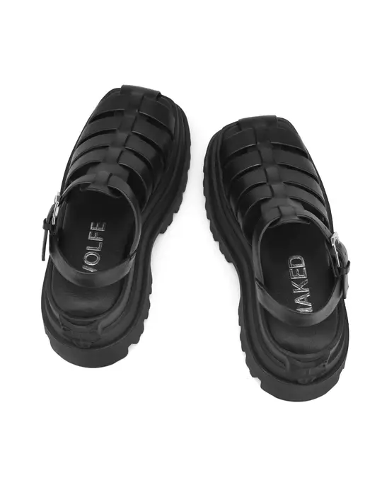 Dép Naked Wolfe DEVIL 'BLACK' - Ảnh 5