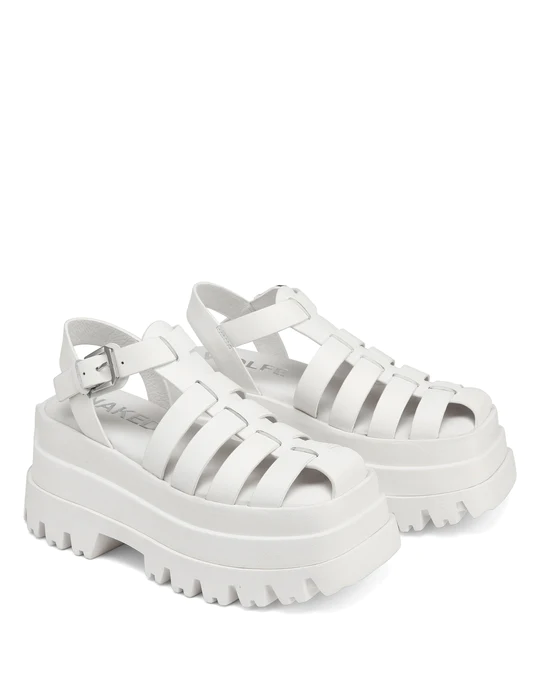 Dép Naked Wolfe DEVIL 'WHITE' - Ảnh 2