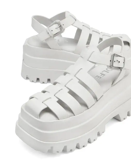 Dép Naked Wolfe DEVIL 'WHITE' - Ảnh 4