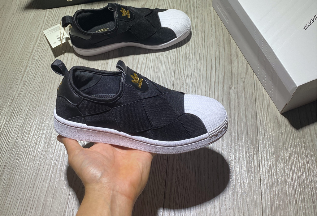 Giày Adidas Superstar Slip On 'Black' FV3187 - Ảnh 11