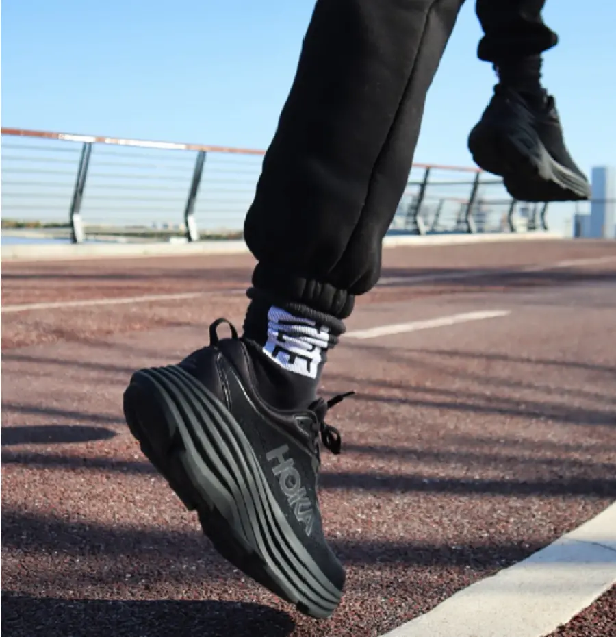 Alternative view of Giày Hoka One One Bondi 8 Triple Black 1123202-BBLC