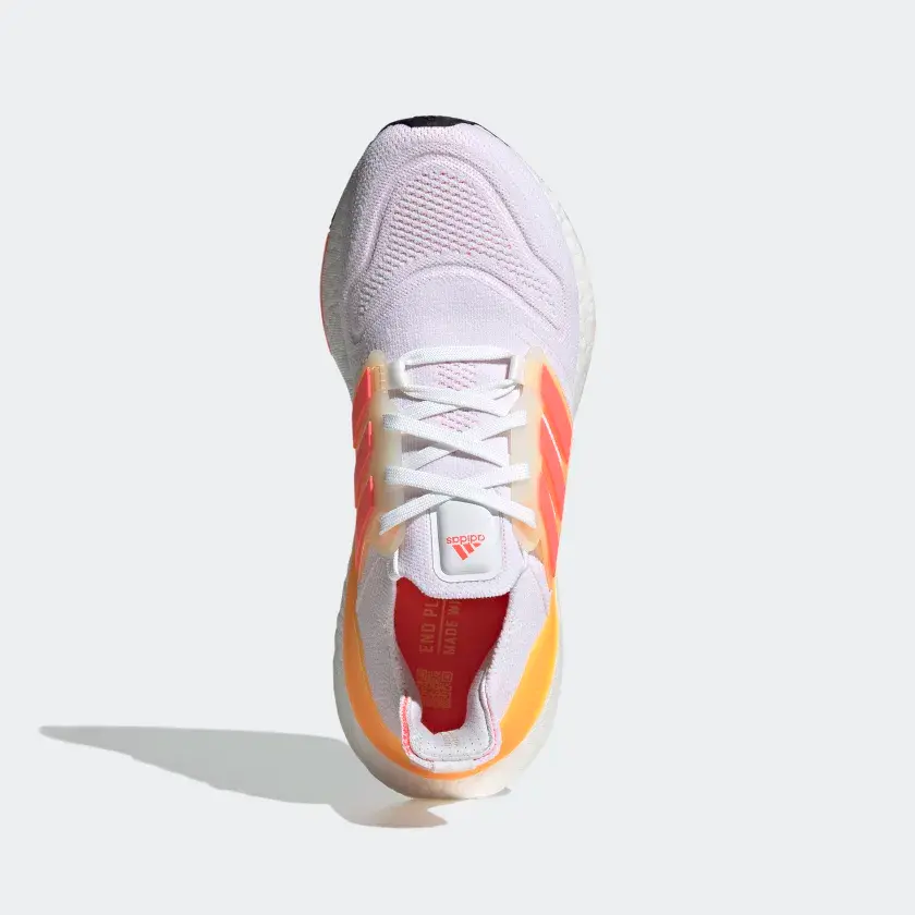 Giày Adidas UltraBoost 22 'White Flash Orange' GX5595 - Ảnh 6