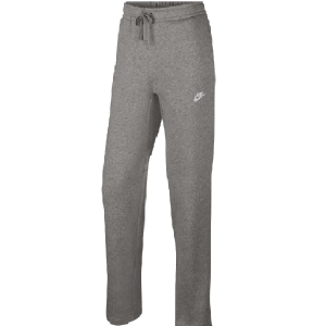 Quần Nike Club Fleece Open Hem Mens Sweatpants Grey White 804395-063