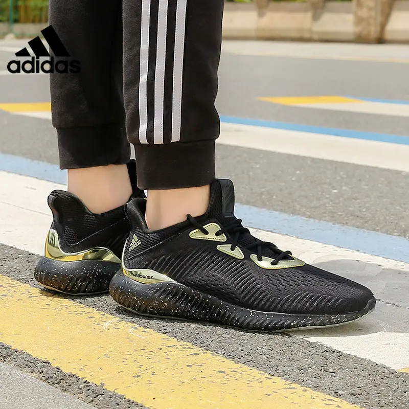 Alternative view of Giày Adidas AlphaBounce 1 'Black Gold' FV8239