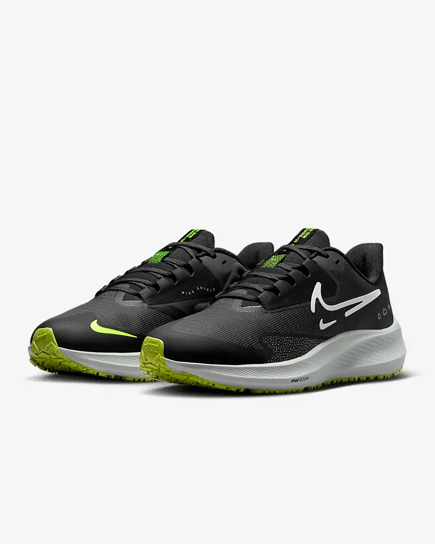 Giày Nike Air Zoom Pegasus 39 Shield 'Black Dark Smoke Grey' DO7625-002 - Ảnh 8