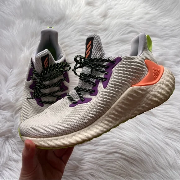 Giày Adidas AlphaBoost 'White Signal Green' FW4543 - Ảnh 3