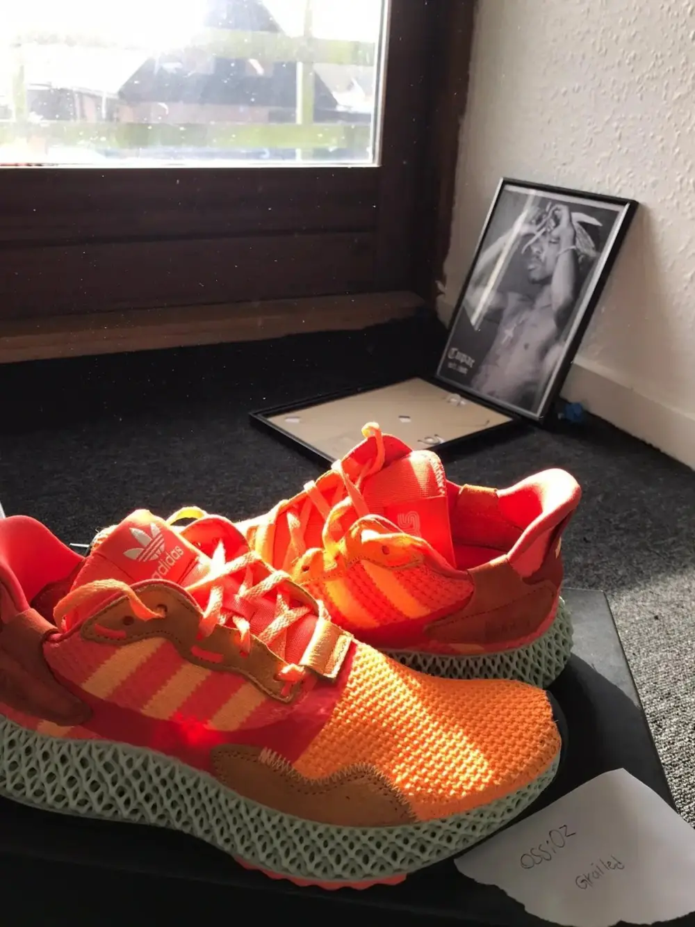 Adidas Sneakersnstuff x ZX 4000 4D 'Sunrise' FV5524 - Ảnh 5