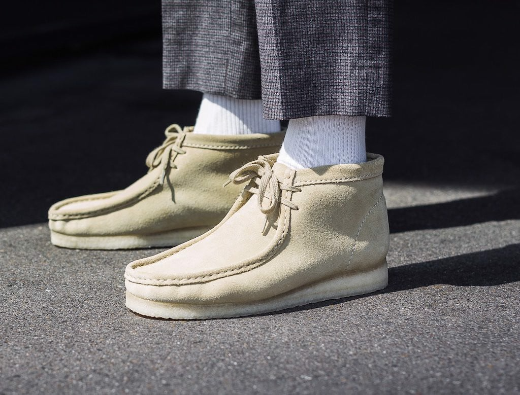 Giày Clarks Wallabee Boot 'Maple Suede' 261-55516 - Ảnh 3