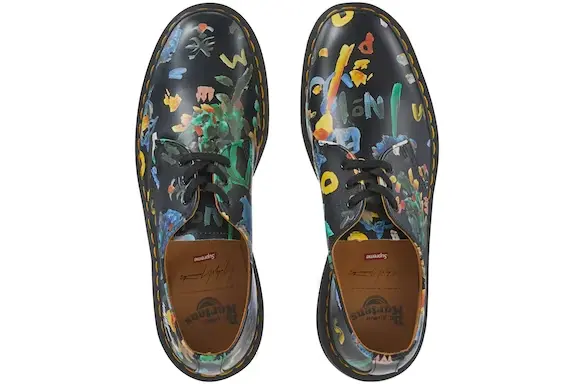 Giày Dr Martens 1461 'Supreme Yohji Yamamoto Black' 34944 - Ảnh 6