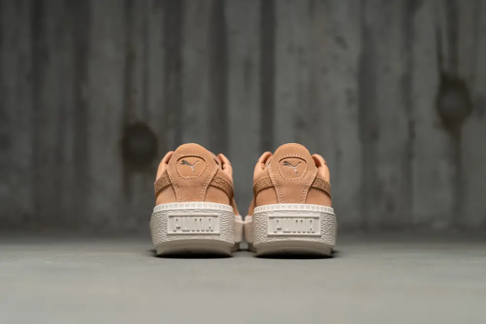 Giày Puma Suede Platform Animal 'Orange Pink' 367814-03 - Ảnh 3