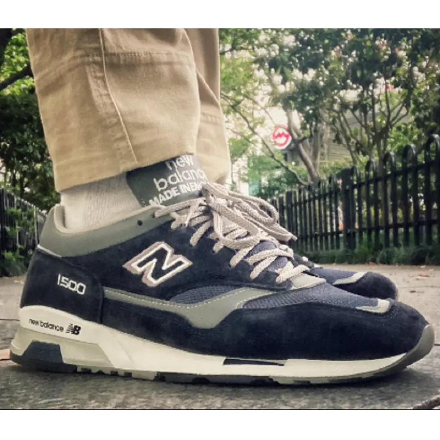 Giày New Balance 1500 Made in England ‘Navy’ M1500PNV - Ảnh 3