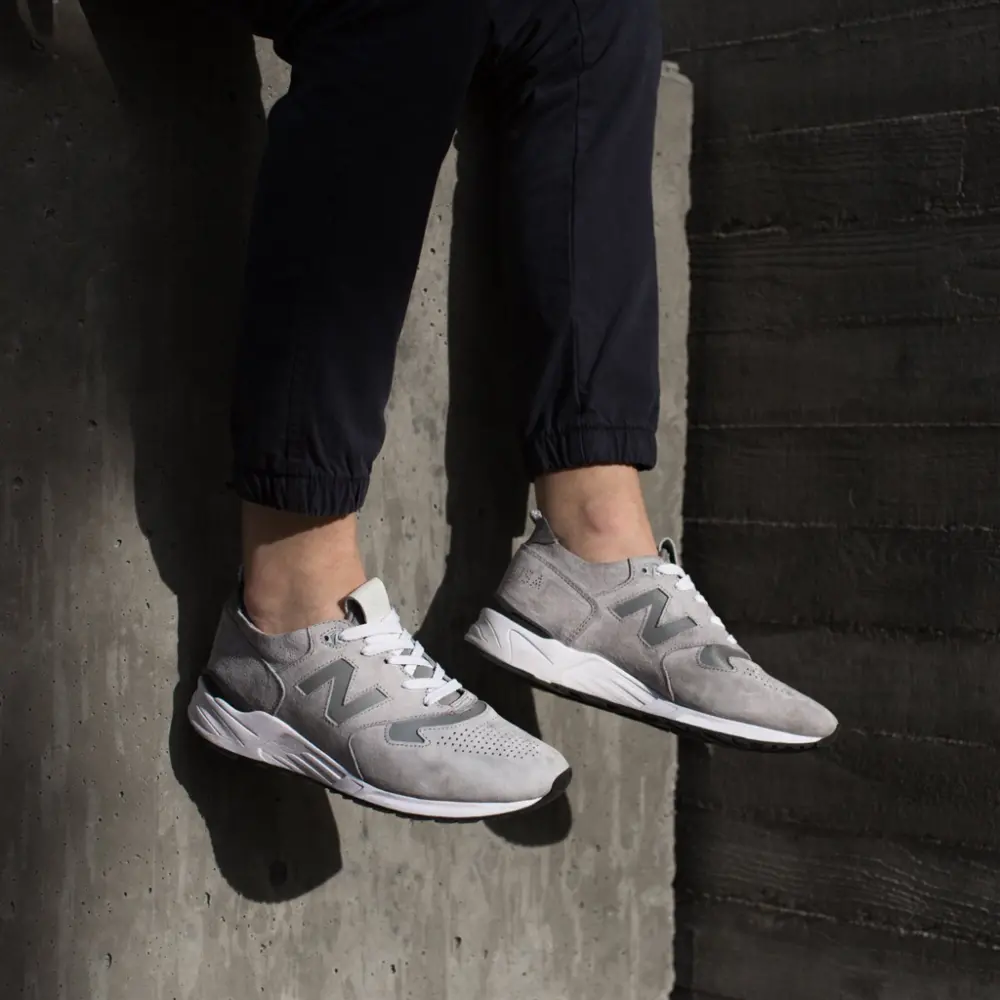 Giày New Balance 999 Made in USA 'Grey White' M999RTED - Ảnh 6
