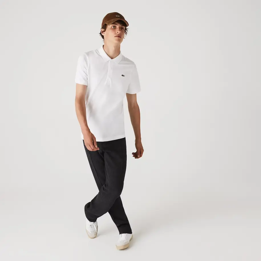 Áo Lacoste Sport Cotton Blend Polo Shirt 'White' DH2881-11-800 - Ảnh 3
