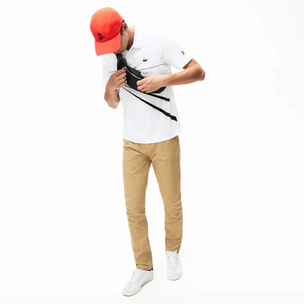 Alternative view of Áo Lacoste Polo Novak DjoDjokovic Stretch DH3382-51-9UZ