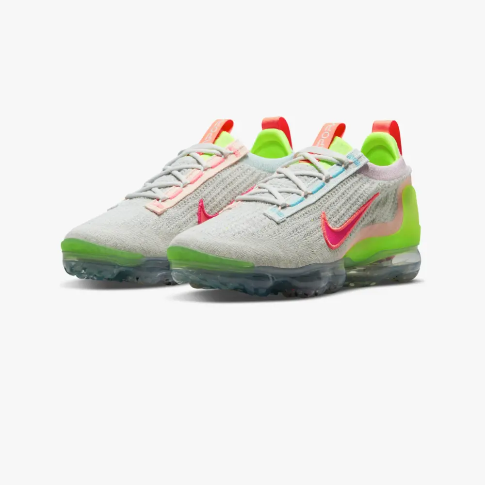 Alternative view of Giày Nike Wmns Air VaporMax 2021 Flyknit 'Neon' DH4088-002