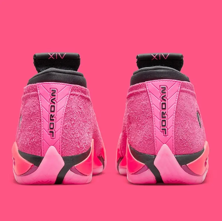 Giày Nike Wmns Air Jordan 14 Retro Low ‘Shocking Pink’ DH4121-600 - Ảnh 3