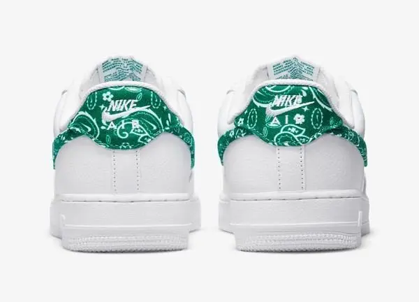 Giày Nike Wmns Air Force 1 '07 Essentials 'Green Paisley' DH4406-102 - Ảnh 4