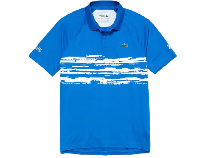 Áo Lacoste Polo Sport Novak Djokovic Blue DH7974-51-JFL