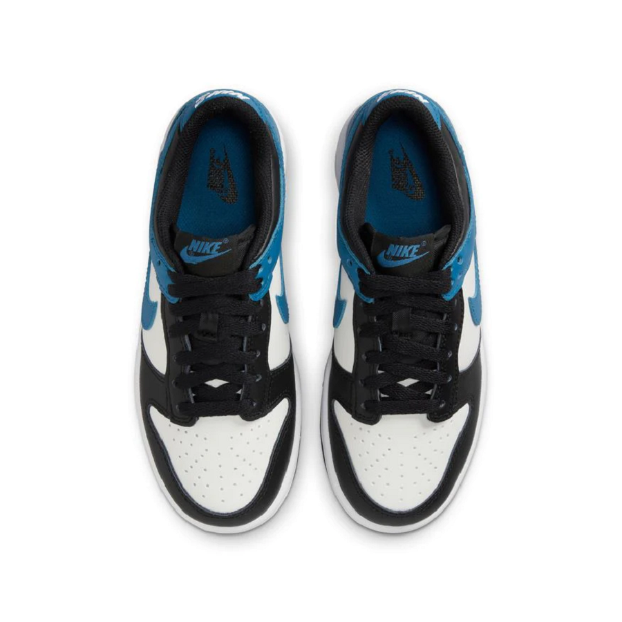 Giày Nike Dunk Low 'White Blue Black' DH9765-104 - Ảnh 7
