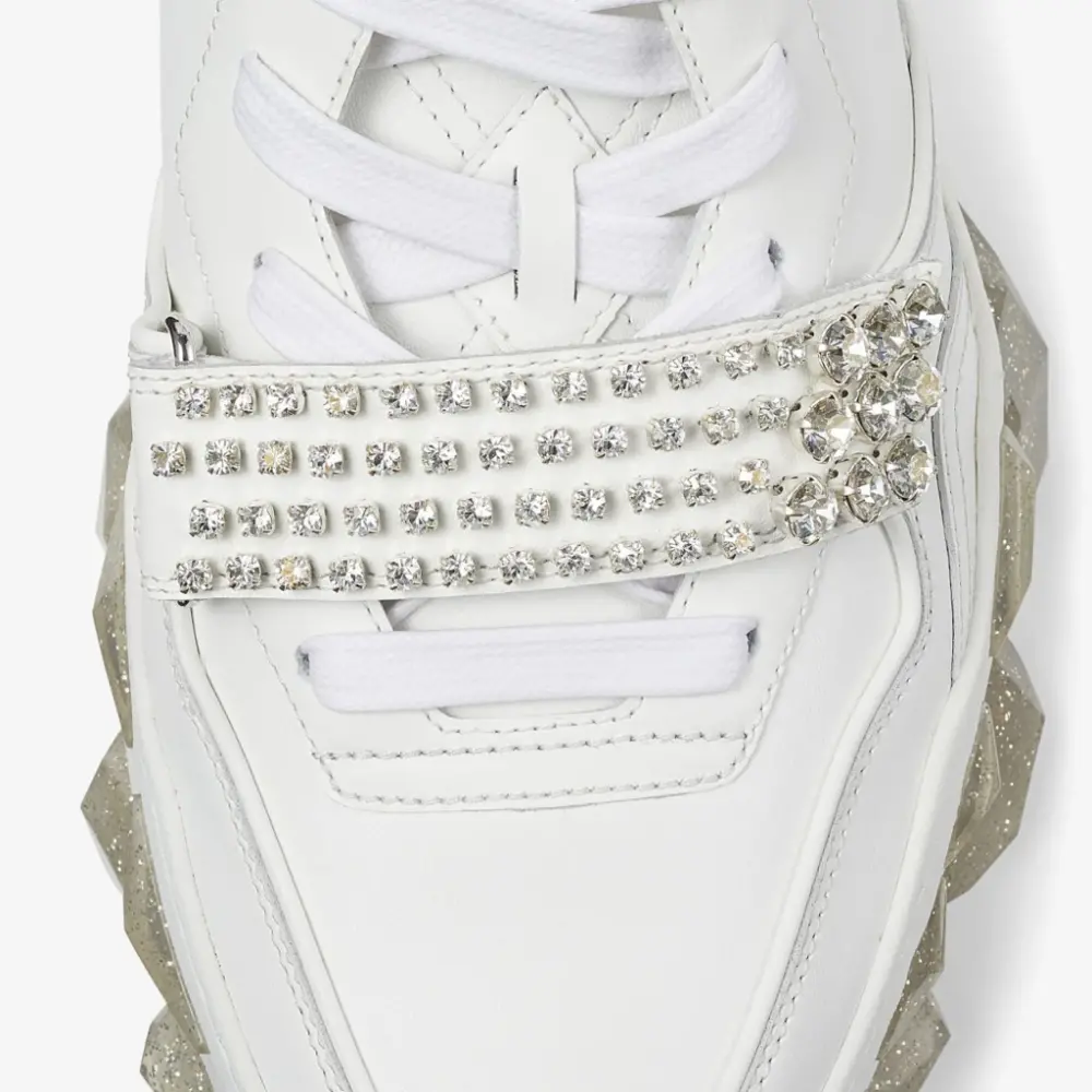 Giày Jimmy Choo Diamond X Strap/M 'White' DIAMONDXSTRAPMADH081097 - Ảnh 5