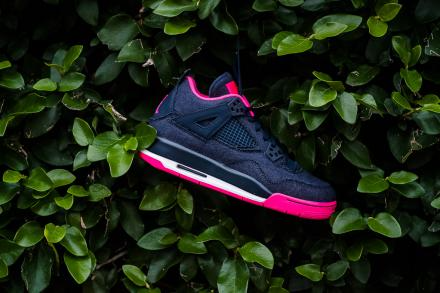 Giày Nike Air Jordan 4 Retro GG 'Denim' 487724-408 - Ảnh 4